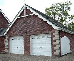 Amarr sectional garage doors with windows